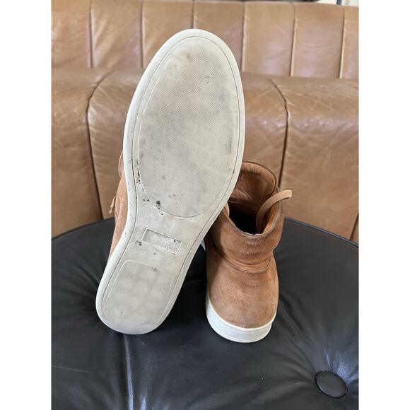 Lavati Brown Italian Leather Sneackers US 11 main image 4